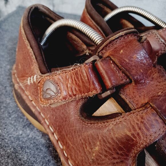 Mens Red Wings 4602 Brown Leather Fisherman Sandals Size 10EE main image 3